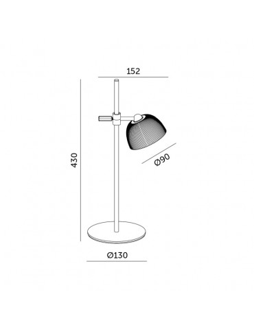 Lámpara de mesa LED LIZBONA 3,5W IP54 Blanco - 4