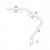 Lámpara LED de mesa FOLD 20W 3CCT - 5
