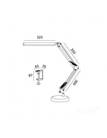 Lámpara LED de mesa TENUIX 14W 3CCT - 6