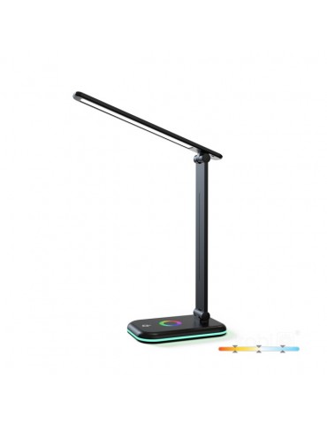 Lámpara LED de mesa NOBLITE RGB 7W CCT negro - 6