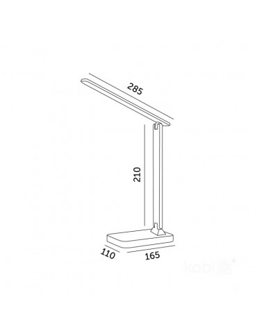 Lámpara LED de mesa RGB NOBLITE 7W CCT Blanco - 7