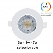 Foco Led empotrable Downlight 3-5-7W CCT - 4