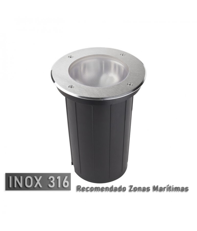 Foco Proyector LED de suelo Circular 12W 1800lm Gil 190