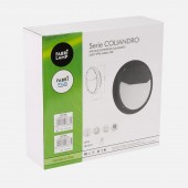 Plafón Redondo visera 2xE27 IP65 Gris - 3
