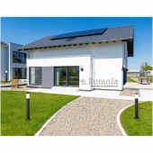 Baliza Redonda exterior 40cm E27 GRIS - 6