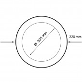 PANEL LED Downlight 20W Circular Empotrable Slim - 5