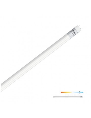 Tubo LED T8 60cm 9W Cristal 360° 6400ºK Blanco frío - 1