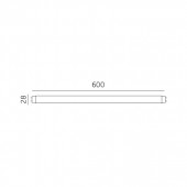 Tubo LED T8 60cm 9W Cristal 360° 6400ºK Blanco frío - 8