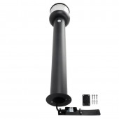 Baliza exterior Redonda 75cm E27 sensor movimiento - 3
