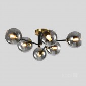 LAMPARA TECHO GLOBE ELEGANCE SMOKE S6 6xE14 - 3