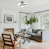 LAMPARA TECHO ELIPSE ELEGANCE S3 3xG9 - 2