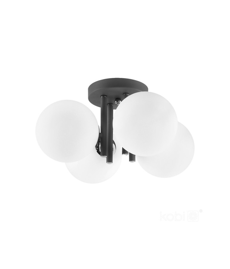 LAMPARA TECHO GLOBE ELEGANCE ASH 4xG9 - 1