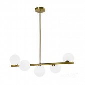 LAMPARA TECHO GLOBE ELEGANCE GOLD 5xG9 - 1
