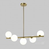 LAMPARA TECHO GLOBE ELEGANCE GOLD 5xG9 - 3