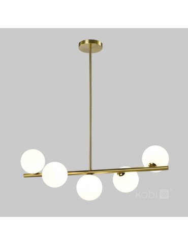 LAMPARA TECHO GLOBE ELEGANCE GOLD 5xG9 - 3
