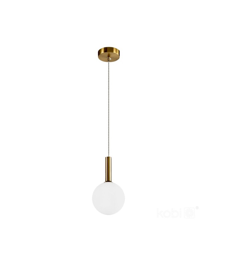 Lámpara colgante GLOBE ELEGANCE GOLD S 1xG9 - 1