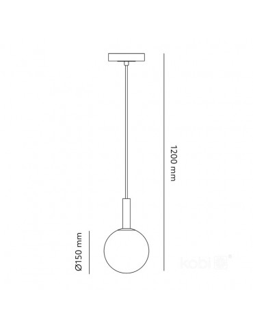copy of Lámpara 10W LED colgante Ring negro - 4