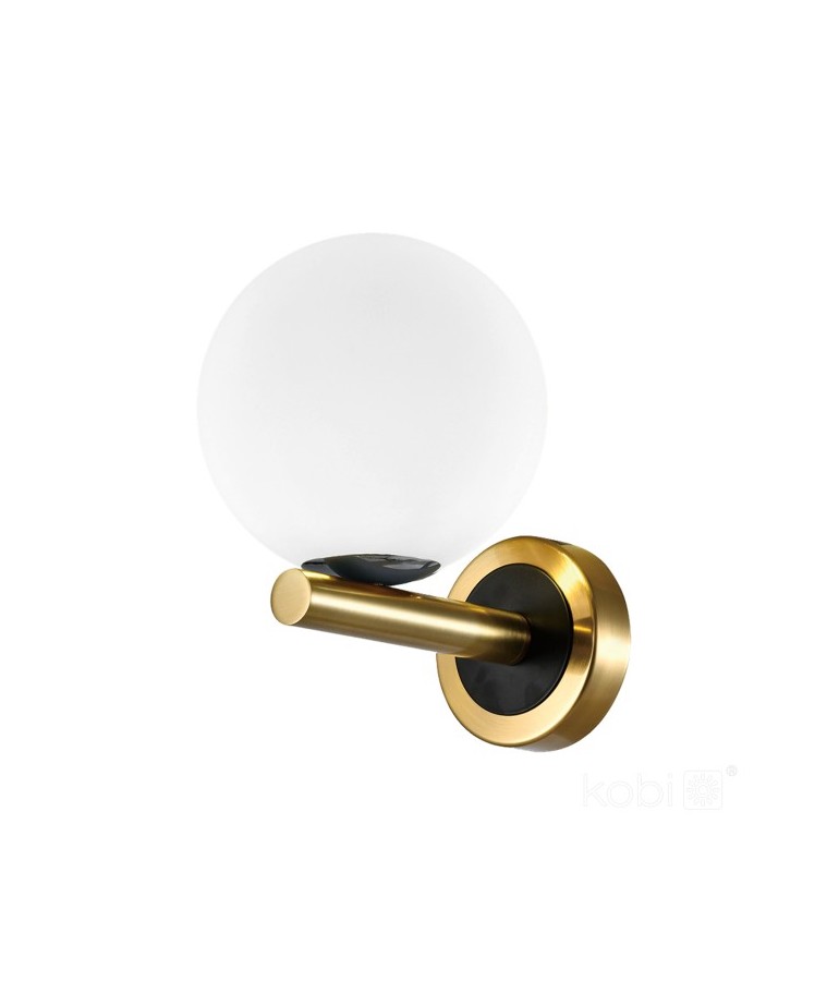 Aplique pared ESFERA ELEGANCE BL GOLD 1xG9 - 1