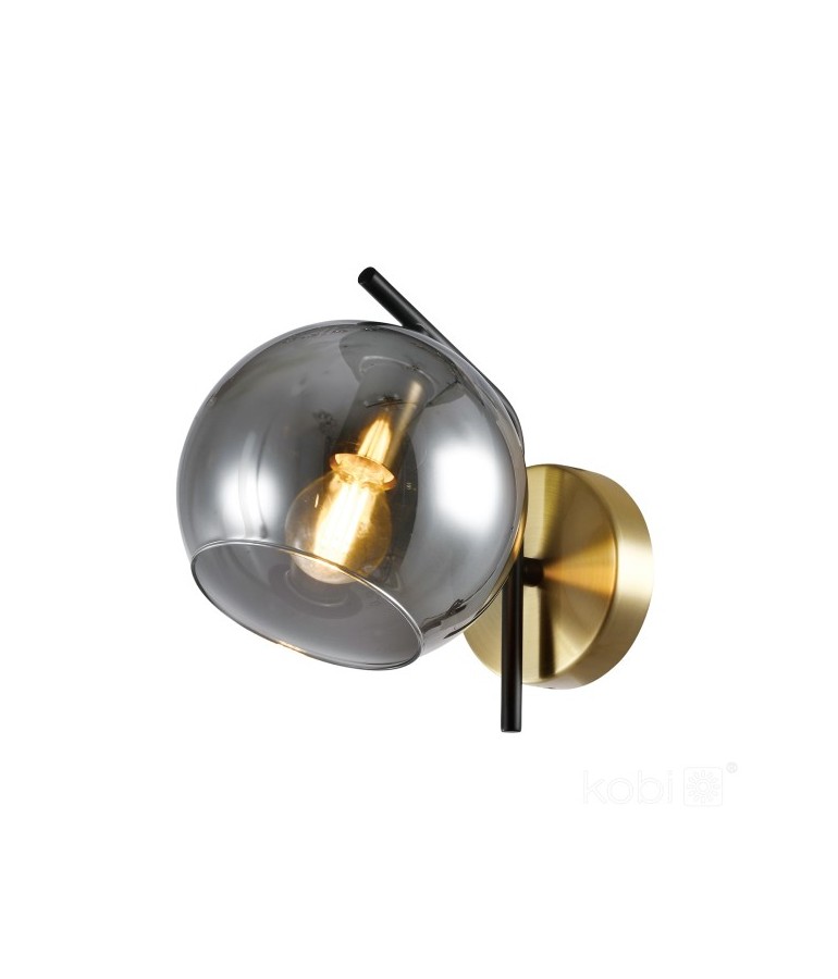 Aplique pared ESFERA ELEGANCE SMOKE K 1xG9 - 1