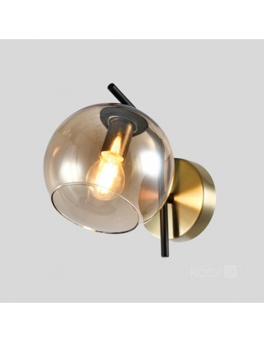 Aplique pared ESFERA ELEGANCE AMBER K 1xE14 - 3