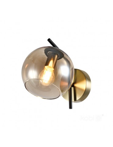 Aplique pared ESFERA ELEGANCE AMBER K 1xE14 - 1