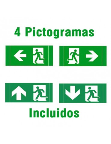 Luminaria LED DE EMERGENCIA 320lm 3Hs Autonomía - 2