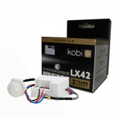 Sensor mini empotrable PIR 360º