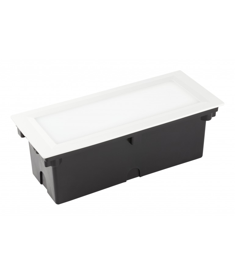 Aplique Pared LED 6W Rectangular Clara 300 empotrar