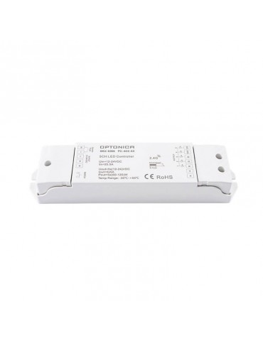 Controlador LED RF 5 canales Tiras Led  RGBW CCT 12/24v - 1