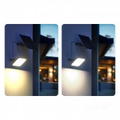 Foco Solar LED 30W Sensor de movimiento Placa Solar - 5