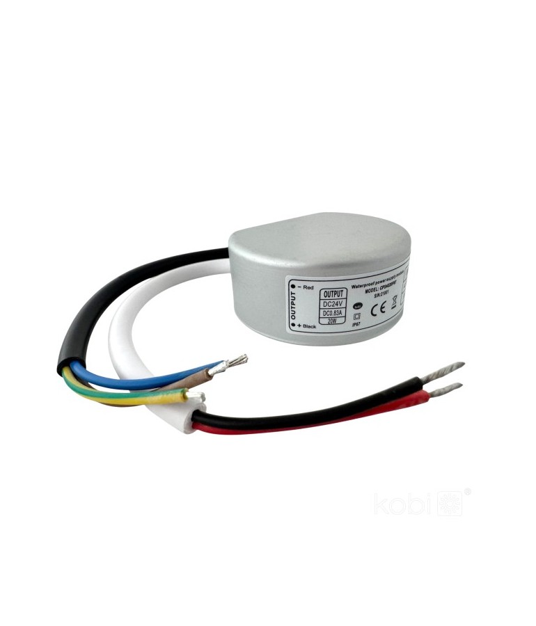 Transformador Driver 24V 20W 0,83mA - 1