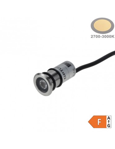 Mini Led Inox 1W Empotrar IP68 3000K 24V IK10 - 1