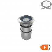 Mini Led 1W Empotrar Inox IP68 6000K 24V IK10 - 1