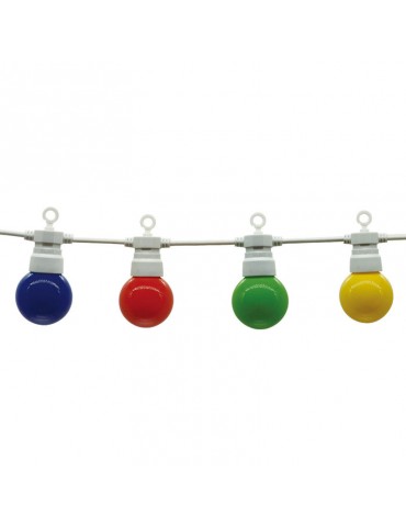 Guirnalda led multicolor 13m 20Led IP65 - 7