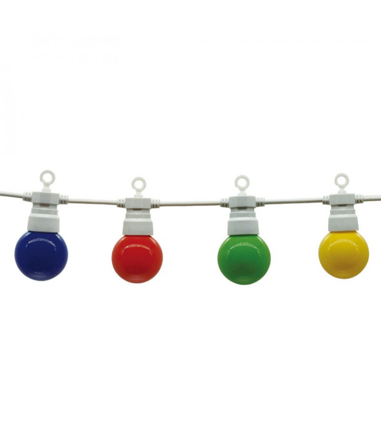 Guirnalda led multicolor 13m 20Led IP65 - 7