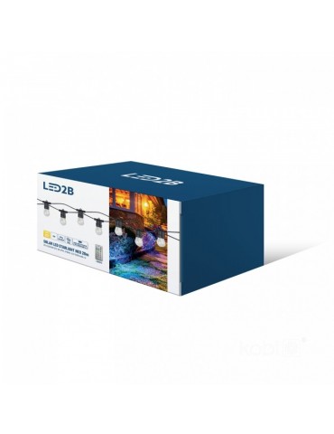 Guirnalda Solar E27 STARLIGHT NEO 20m 20 Led E27 8 Modos - 5