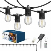 Guirnalda Solar E27 STARLIGHT NEO 10m 10 Led E27 8 Modos - 1