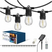 Guirnalda Solar E27 STARLIGHT NEO 10m 20 Led E27 8 Modos - 1