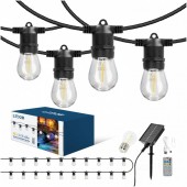 Guirnalda Solar E27 STARLIGHT NEO 20m 20 Led E27 8 Modos - 1