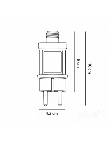 Fuente de alimentación Guirnaldas Led 9W 24V - 2