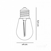 Bombilla Led Filamento 24V E27 - 3