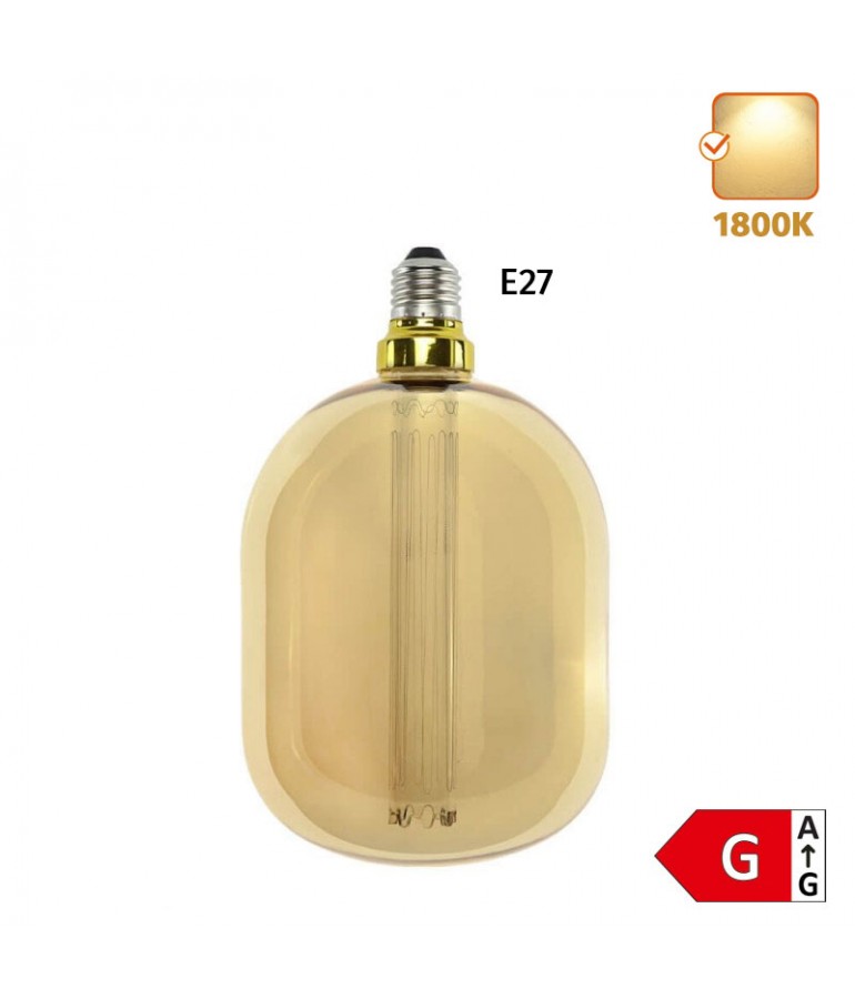 LED VINTAGE MEDIANA 3W E27 CRISTAL - 1