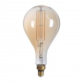 LED VINTAGE RETRO GIGANTE XL BT180 8W E27  CRISTAL - 3