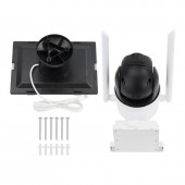 CAMARA SOLAR Vigilancia LED WiFi IP65 - 10