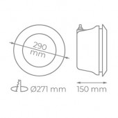 Nicho Foco LED Piscina PAR 56 IP68 Empotrar - 4