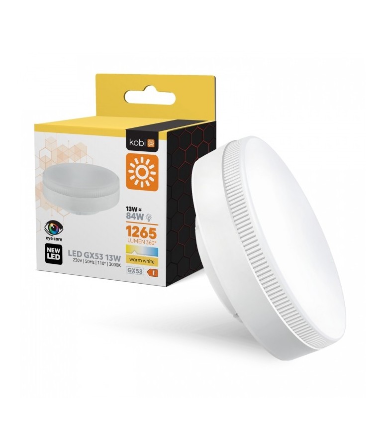 Bombilla LED GX53 13W 3000K 230v Insert - 1