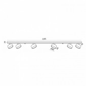 Aplique de techo 6 SPOT Orientables LUNVIGO - 3