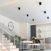 Aplique de techo SPOT Orientable negro - 7