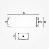 Transformador IP67 LEDs AC230V/12VDC 60W/5A - 3