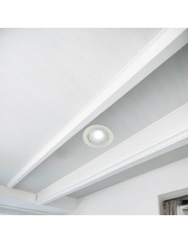 Foco Led empotrable Downlight orientable 7W Blanco - 13